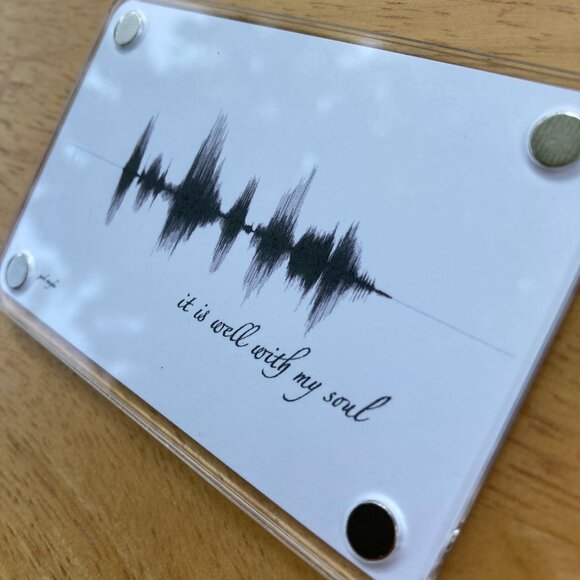 It Is Well With My Soul Soundwave Magnet - Picture 5 of 6